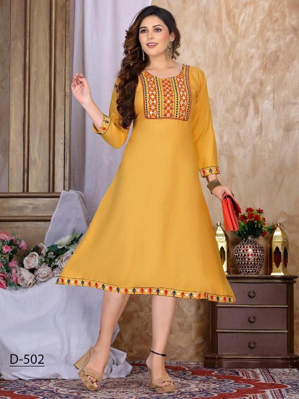 Riyaa Ruchika rayon Designer Exclusive Kurti collection